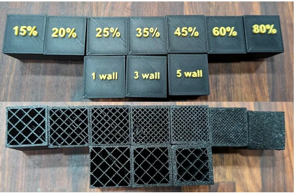 ضخامت دیواره در پرینت سه بعدی