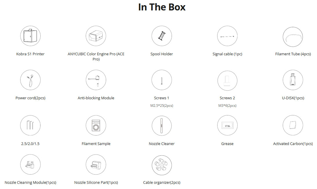 پرینتر سه بعدی Anycubic Kobra S1 Combo