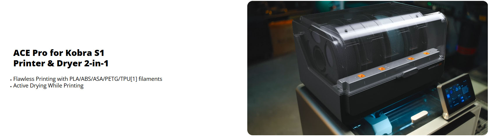 پرینتر سه بعدی Anycubic Kobra S1 Combo