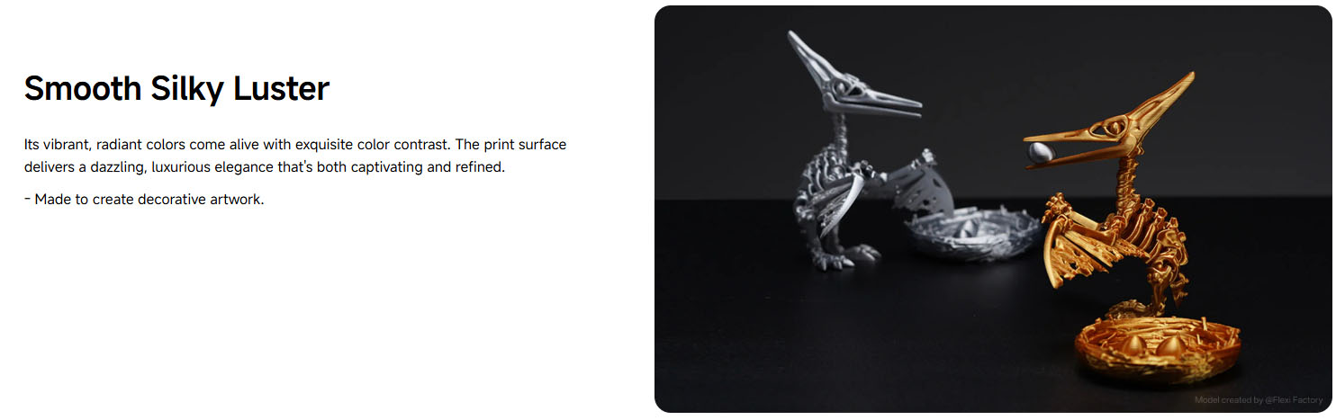 فیلامنت پرینتر سه بعدی PLA سیلک انیکیوبیک | Anucubic PLA silke