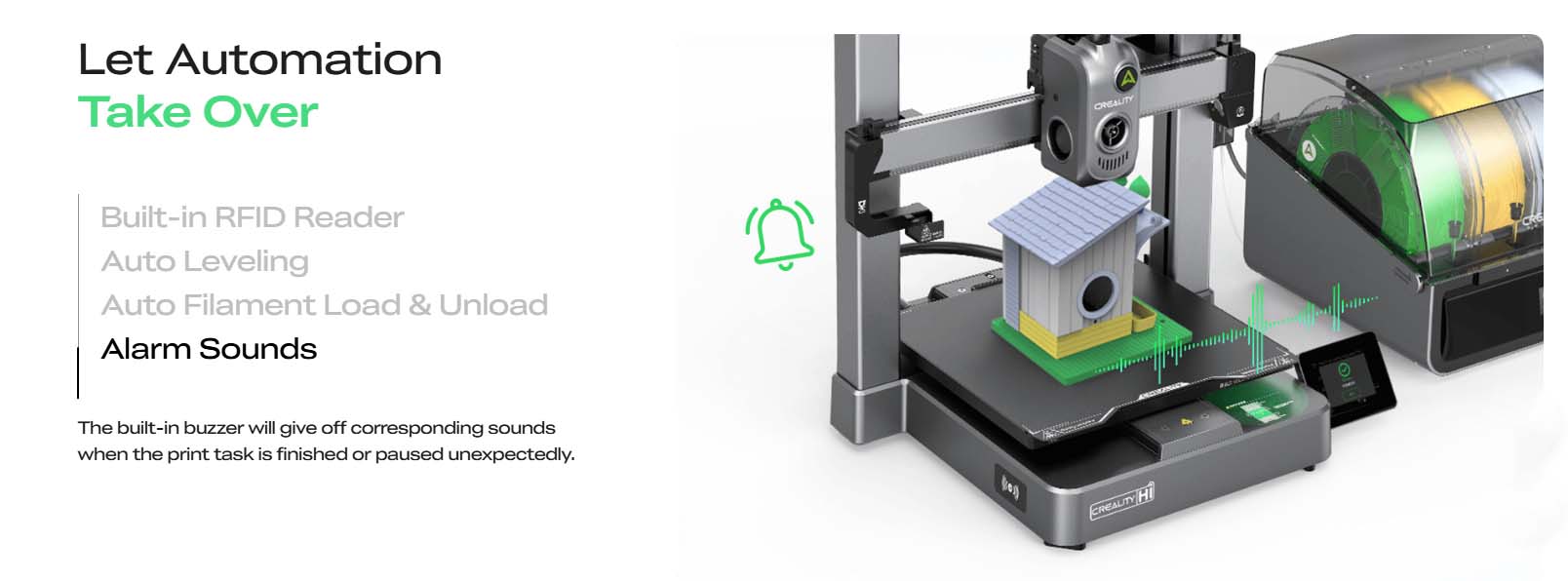 پرینتر سه بعدی Creality Hi Combo