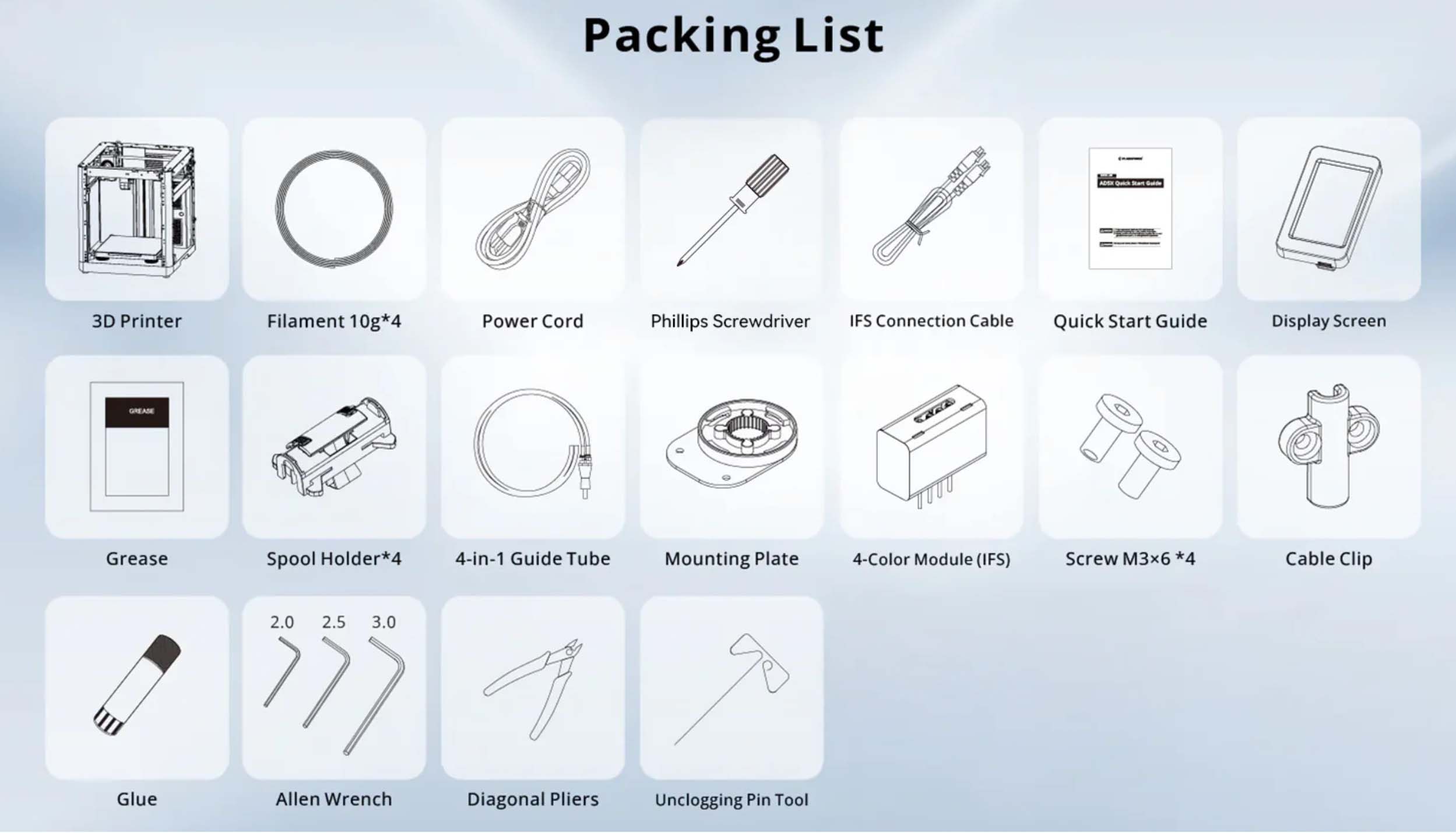 پرینتر سه بعدی Flashforge AD5X